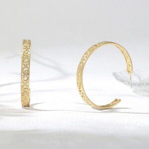 Hawaiian Heritage Hoop Earrings
